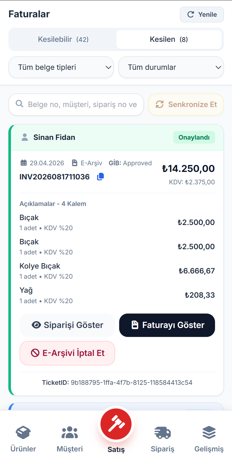 E-Fatura